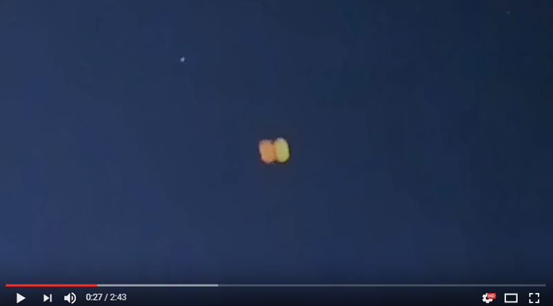 4-11-2014 UFO Orange and Yellow in Rotational Forwards Fight (Reanalysis 2017)